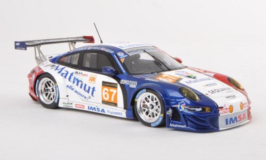 Porsche 991 GT3 R 1/43 Spark GT3 R No.67 Imsa Performance Matmut 24h Le Mans 2013 /P.Milesi modellino in miniatura