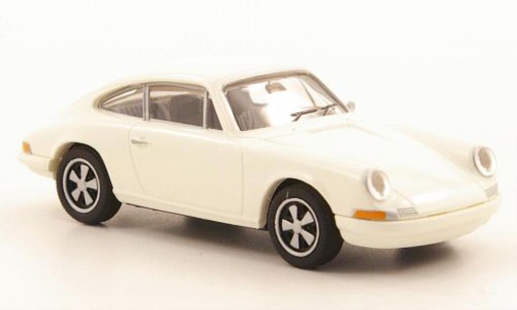 Porsche 911 R 1/87 Brekina R Coupe bianco modellino in miniatura