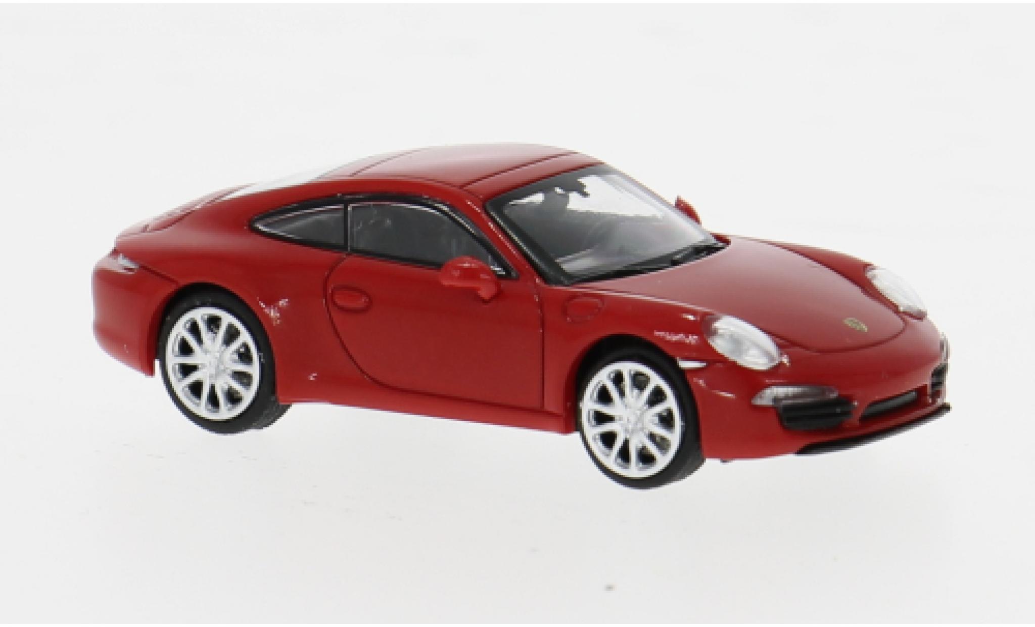Porsche 911 1/87 Minichamps rot 1:87 modellino in miniatura