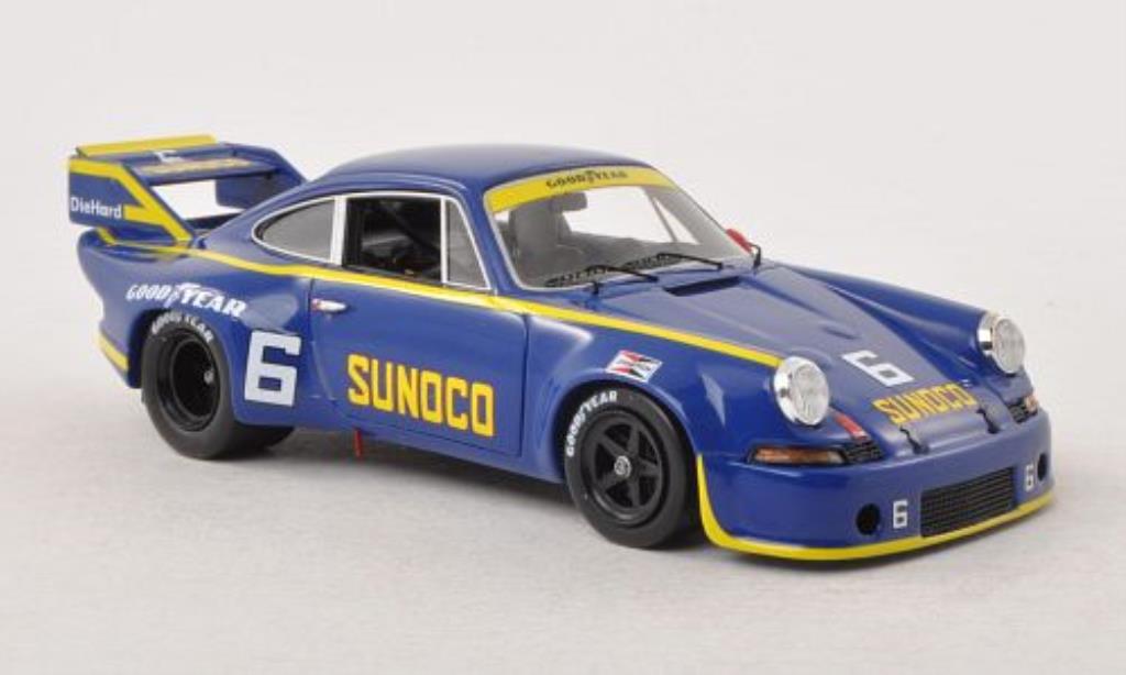 Porsche 911 RSR 1/43 Spark RSR 2.8 No.6 Sunoco Can-Am Watkins Glen 1973 /M.Donohue modellino in miniatura