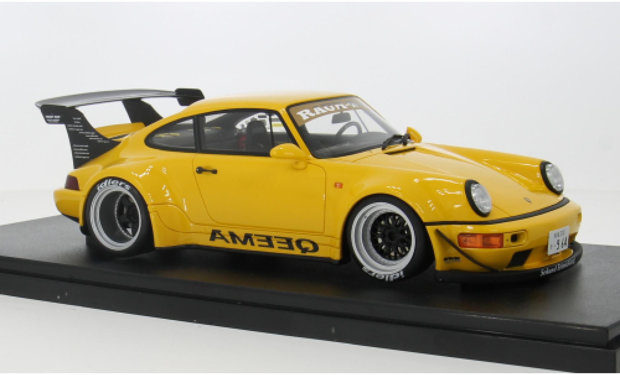 Porsche 911 1/18 Ottomobile RWB gelb 1:18 modellino in miniatura
