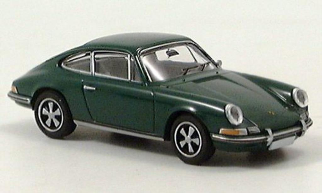 Porsche 911 S 1/87 Brekina S Coupe grun modellino in miniatura