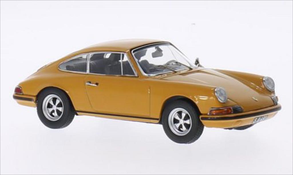 Porsche 911 S 1/43 Schuco S Jochens Elfer giallo modellino in miniatura