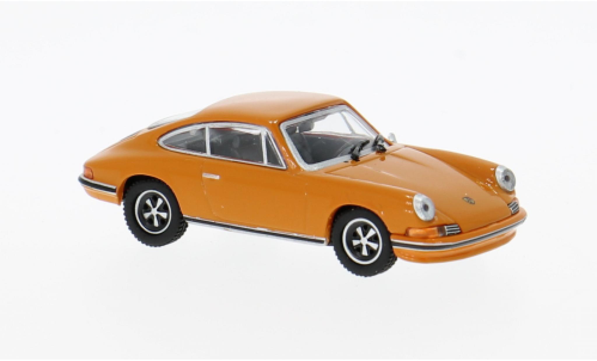 Porsche 911 1/87 Minichamps S orange 1972 1:87 modellino in miniatura