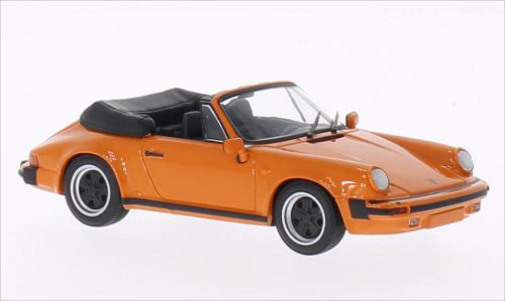 Porsche 930 SC 1/43 Minichamps SC orange 1983 modellino in miniatura
