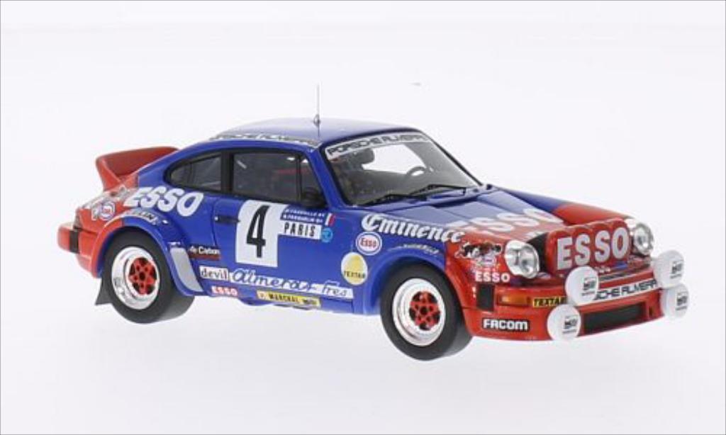 Porsche 930 SC 1/43 Spark SC No.4 Almeras Esso Rallye WM Rallye Monte-Carlo 1982 modellino in miniatura