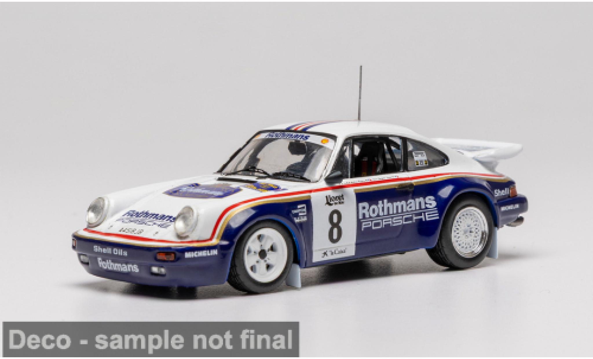 Porsche 930 1/43 IXO 911 SC/RS Rally Costa Brava 1985 #8 B.Beguin/J-J.Lenne 1:43 modellini auto