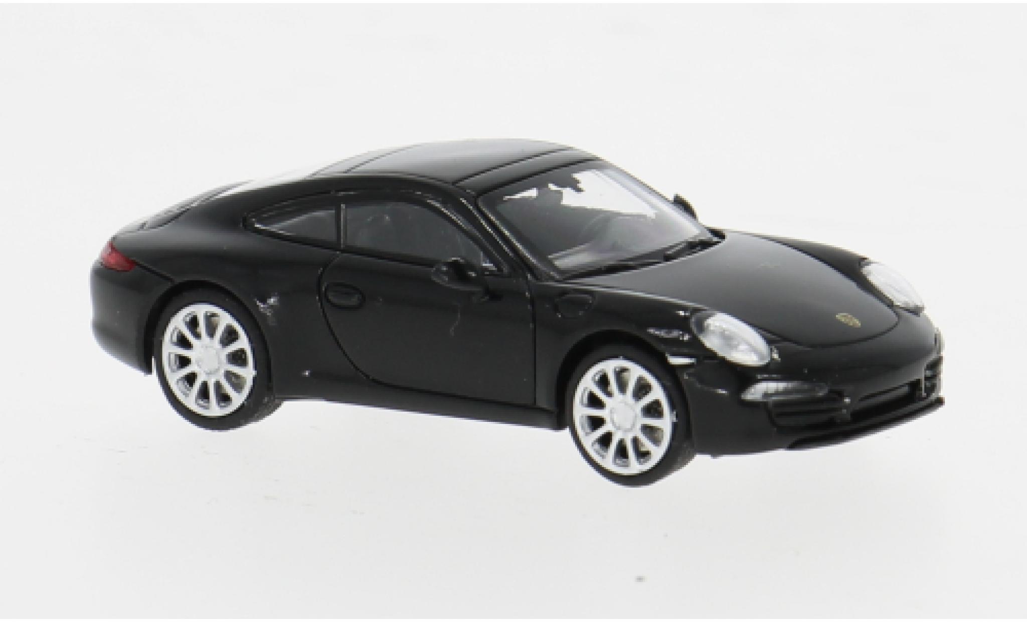 Porsche 911 1/87 Minichamps schwarz 1:87 modellino in miniatura
