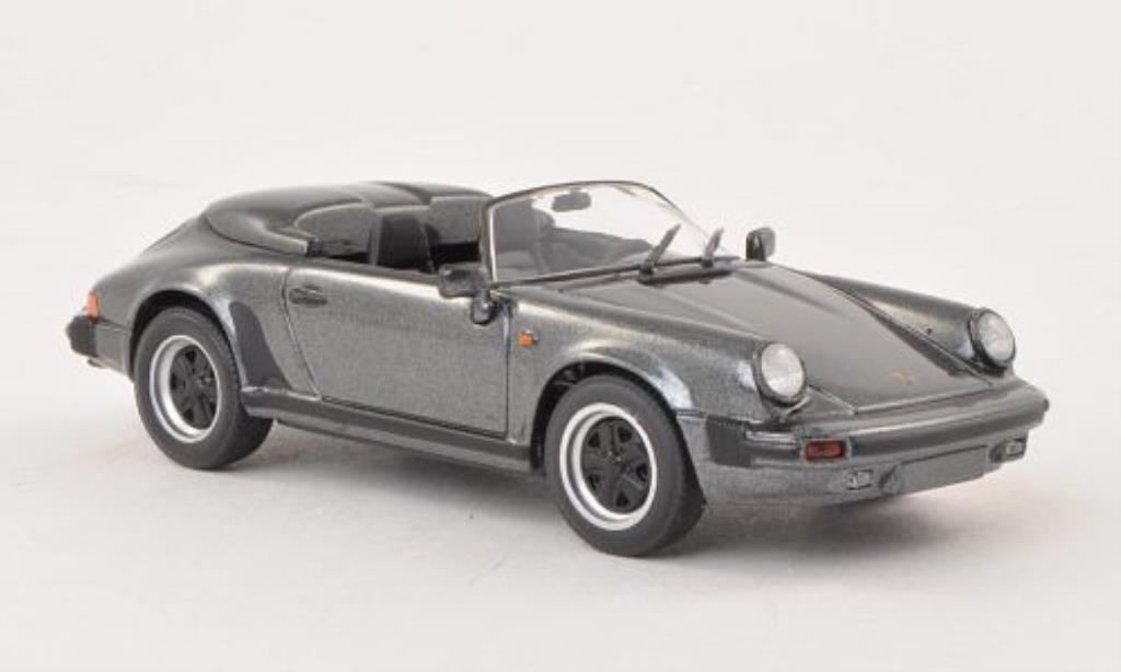 Porsche 930 Speedster 1/43 Minichamps Speedster anthrazit 1988 modellino in miniatura