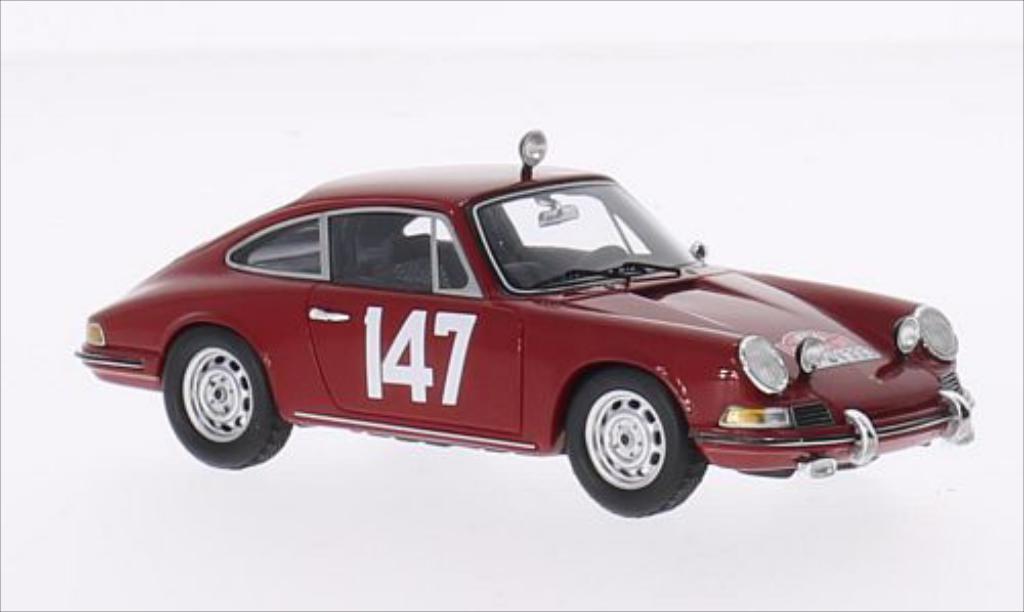 Porsche 911 1/43 Spark T No.147 Rallye Monte-Carlo 1965 /P.Falk modellino in miniatura
