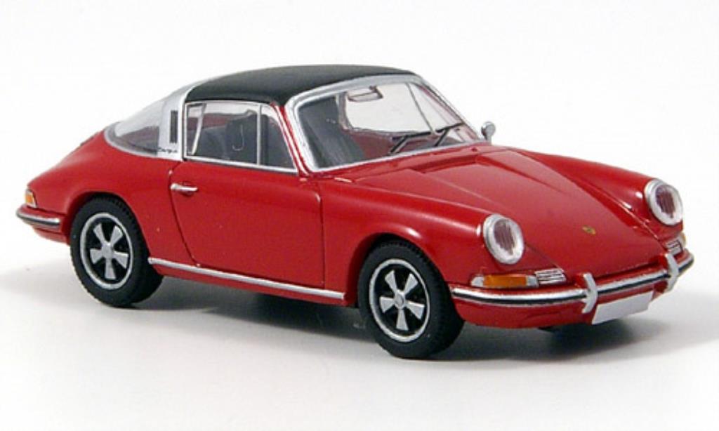 Porsche 911 1/87 Brekina T Targa rosso TD-Edition modellino in miniatura