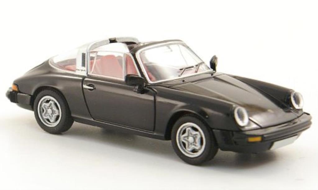 Porsche 911 Targa 1/87 Brekina Targa (G-Reihe) nero modellino in miniatura