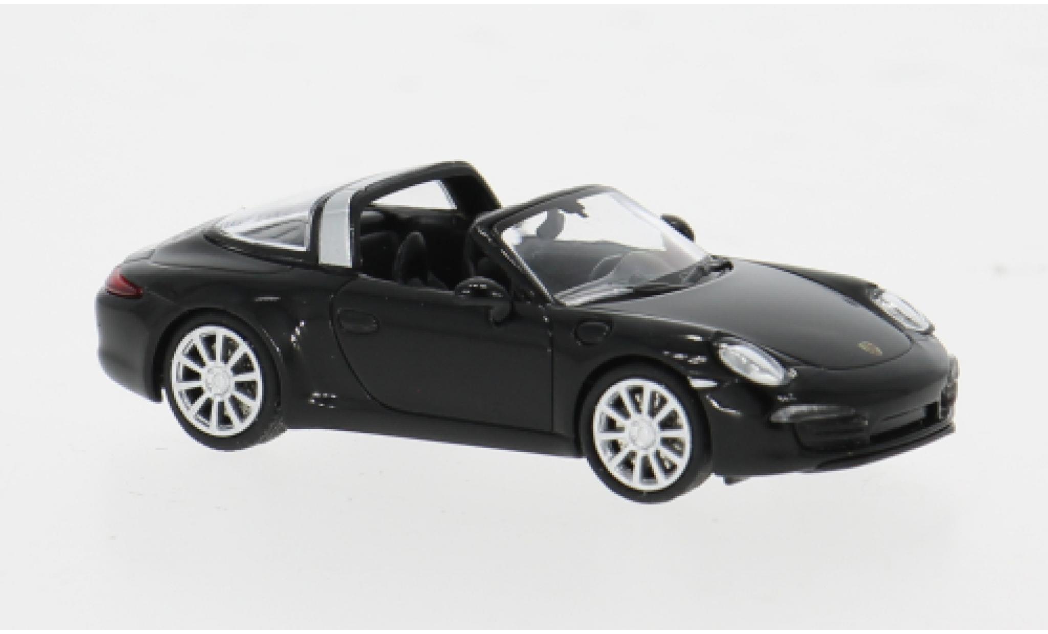Porsche 911 1/87 Minichamps Targa schwarz 1:87 modellino in miniatura