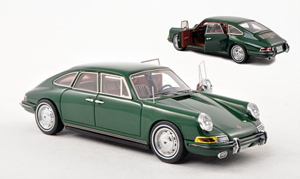 Porsche 911 1/43 Matrix Troutman & Barnes 4-Door Sedan grun 1967 modellino in miniatura