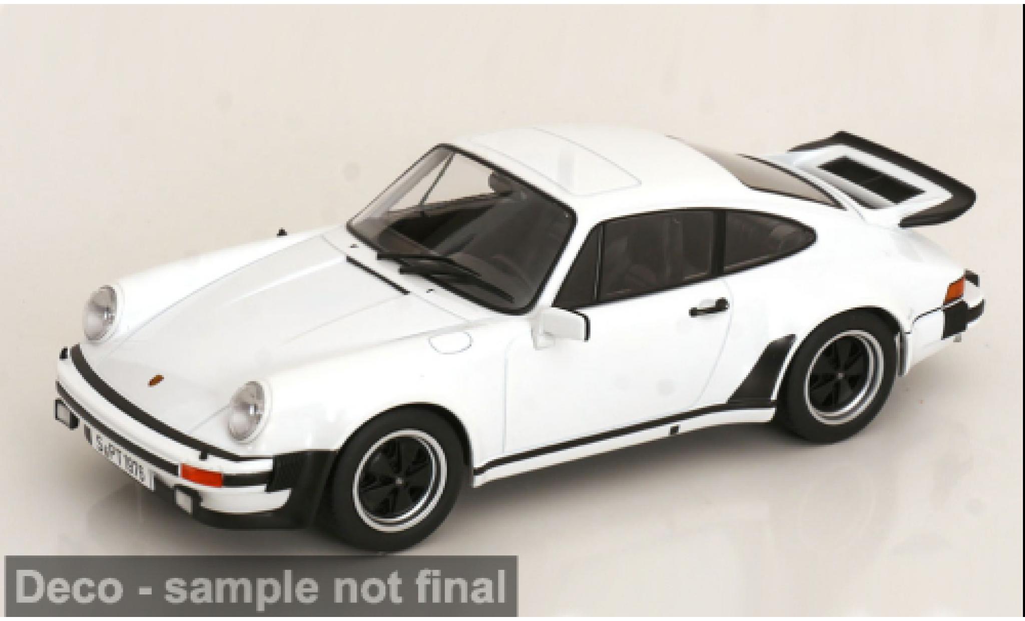 Porsche 930 Turbo 1/18 KK Scale 911 3.0  weiss 1976 1:18 modellini auto