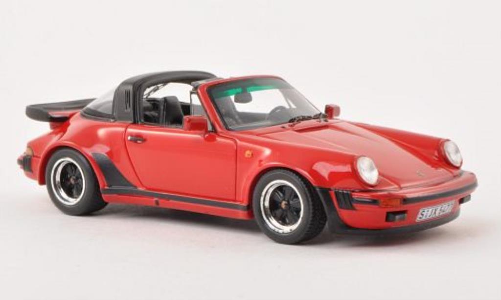 Porsche 930 Turbo 1/43 Spark Turbo 3.3 Targa rosso 1989 modellino in miniatura