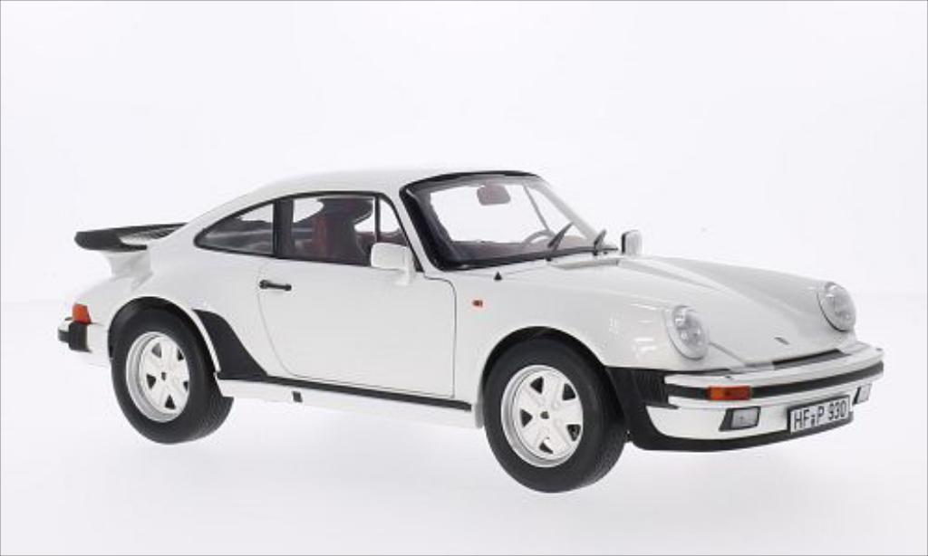 Porsche 930 Turbo 1/18 Norev Turbo 33 bianco 1977 modellino in miniatura