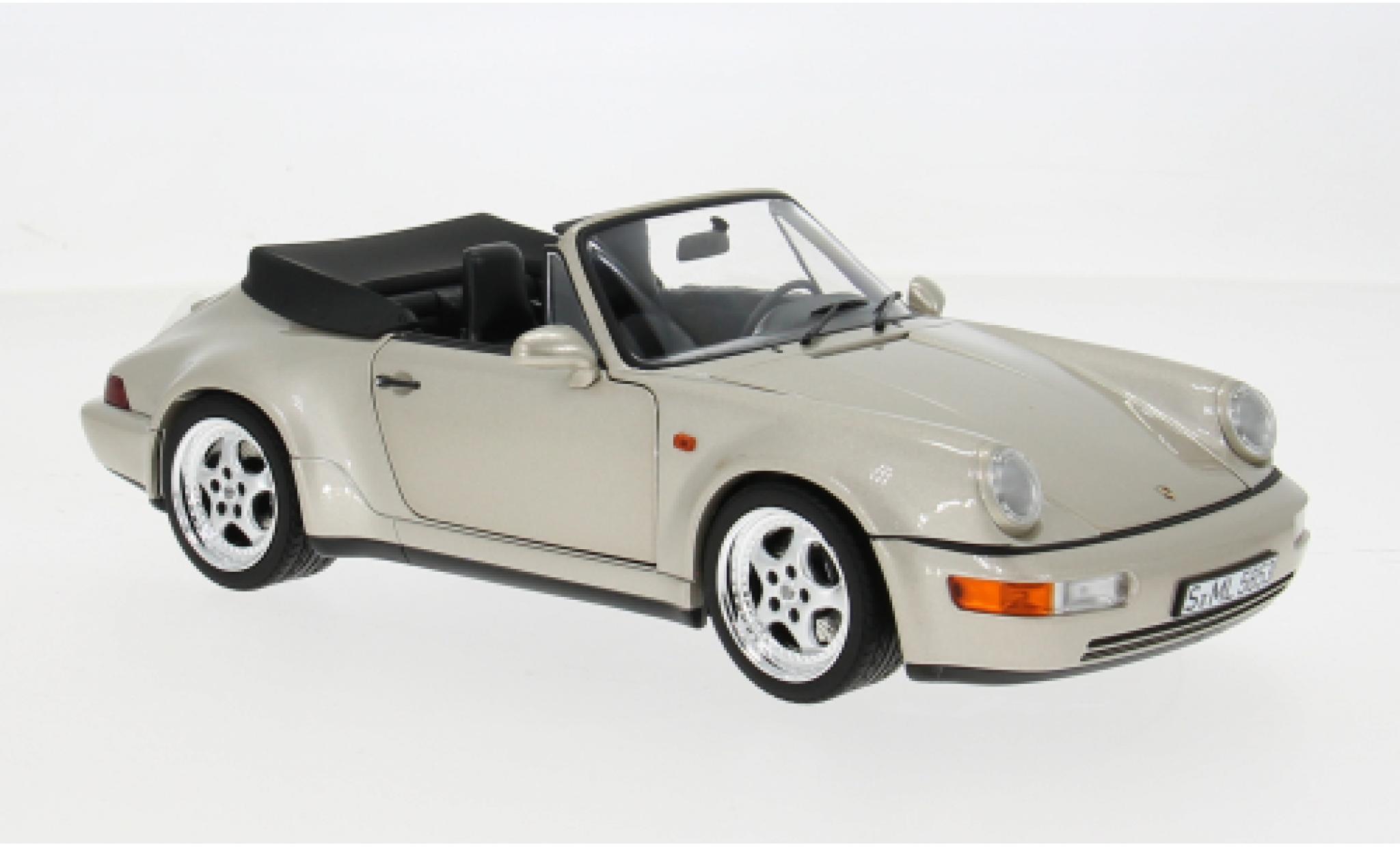 Porsche 911 Turbo 1/18 Norev 911 silber 1992 1:18 modellini auto