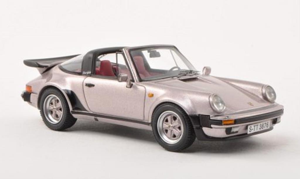 Porsche 930 Turbo 1/43 Neo Turbo Targa flieder-grigio 1982 modellino in miniatura