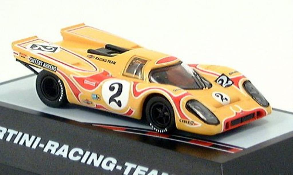Porsche 917 K 1/87 Brekina K Psycho giallo-rosso No. 2 modellino in miniatura