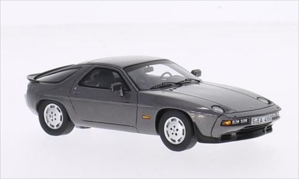 Porsche 928 1/43 Spark S metallico grigio 1980 modellino in miniatura