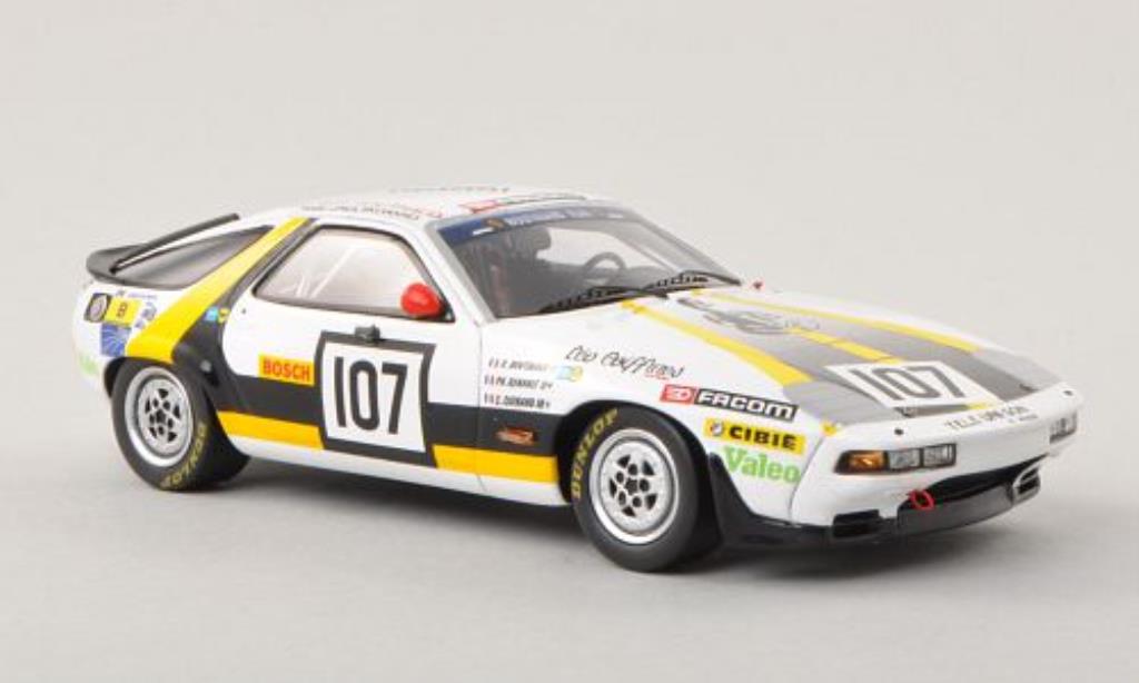 Porsche 928 1/43 Spark S No.107 Team Boutinaud 24h Le Mans 1984 /G.Guinand modellino in miniatura