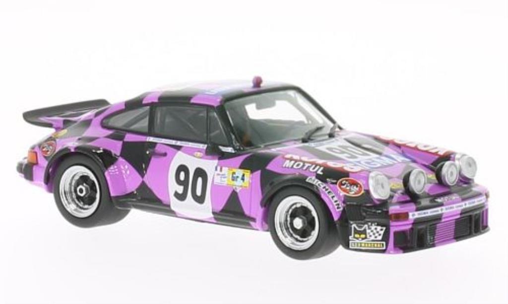 Porsche 934 1980 1/43 Minichamps No.90 Georges Bourdillat Racing 24h Le Mans 1980 /Bernard modellino in miniatura