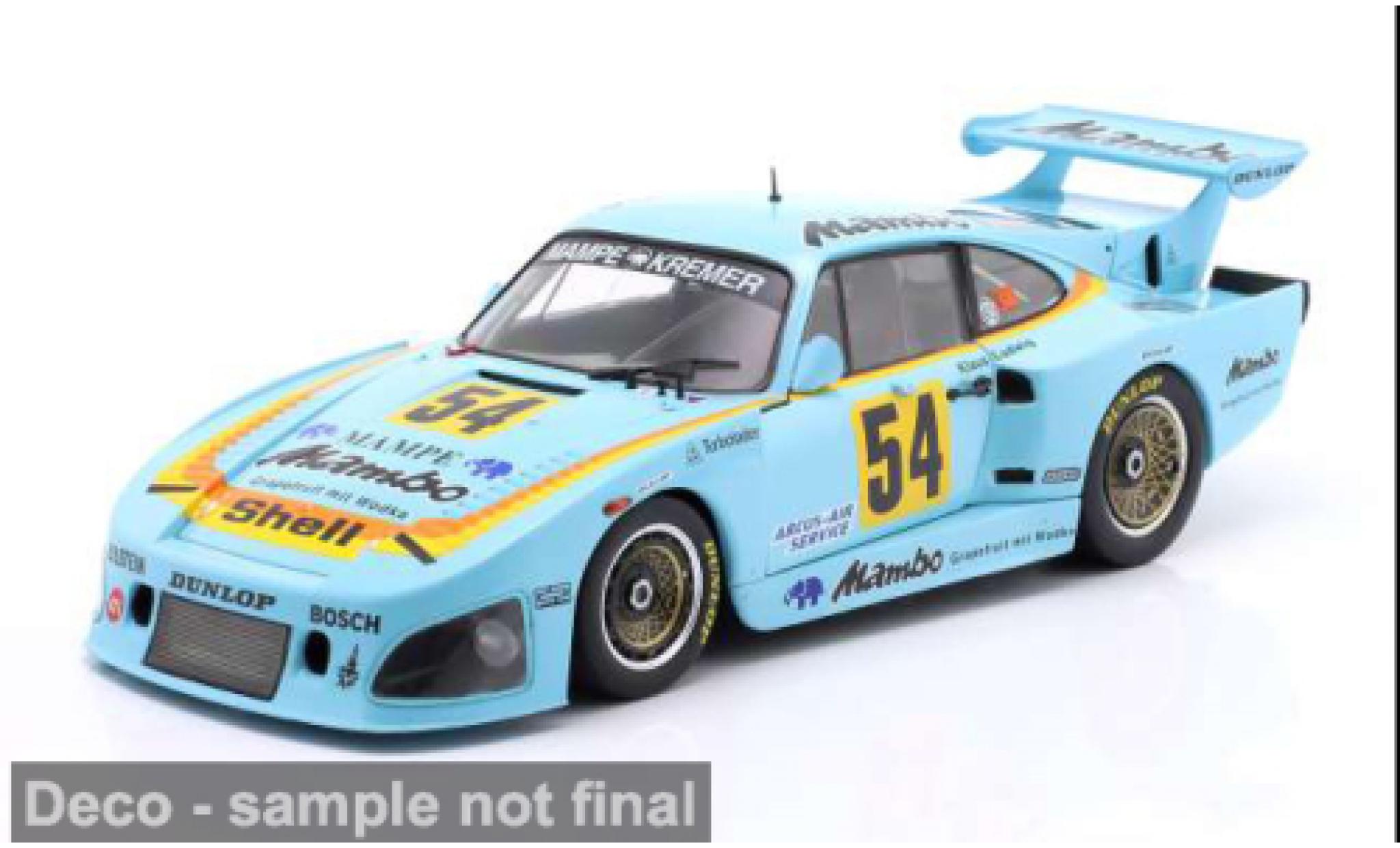 Porsche 935 1979 1/18 Werk83 K3 Mambo DRM #54 K.Ludwig 1:18 modellini auto