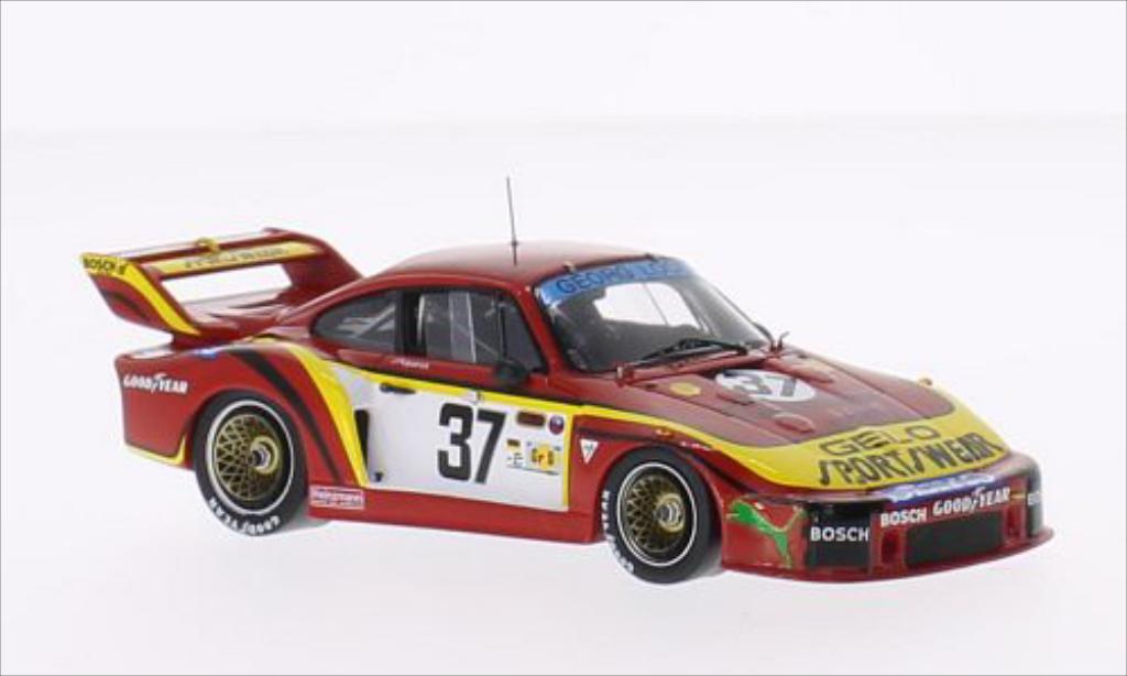 Porsche 935 1979 1/43 Spark No.37 Georg Loos Gelo Sportswear 24h Le Mans 1979 /H.Grohs modellino in miniatura