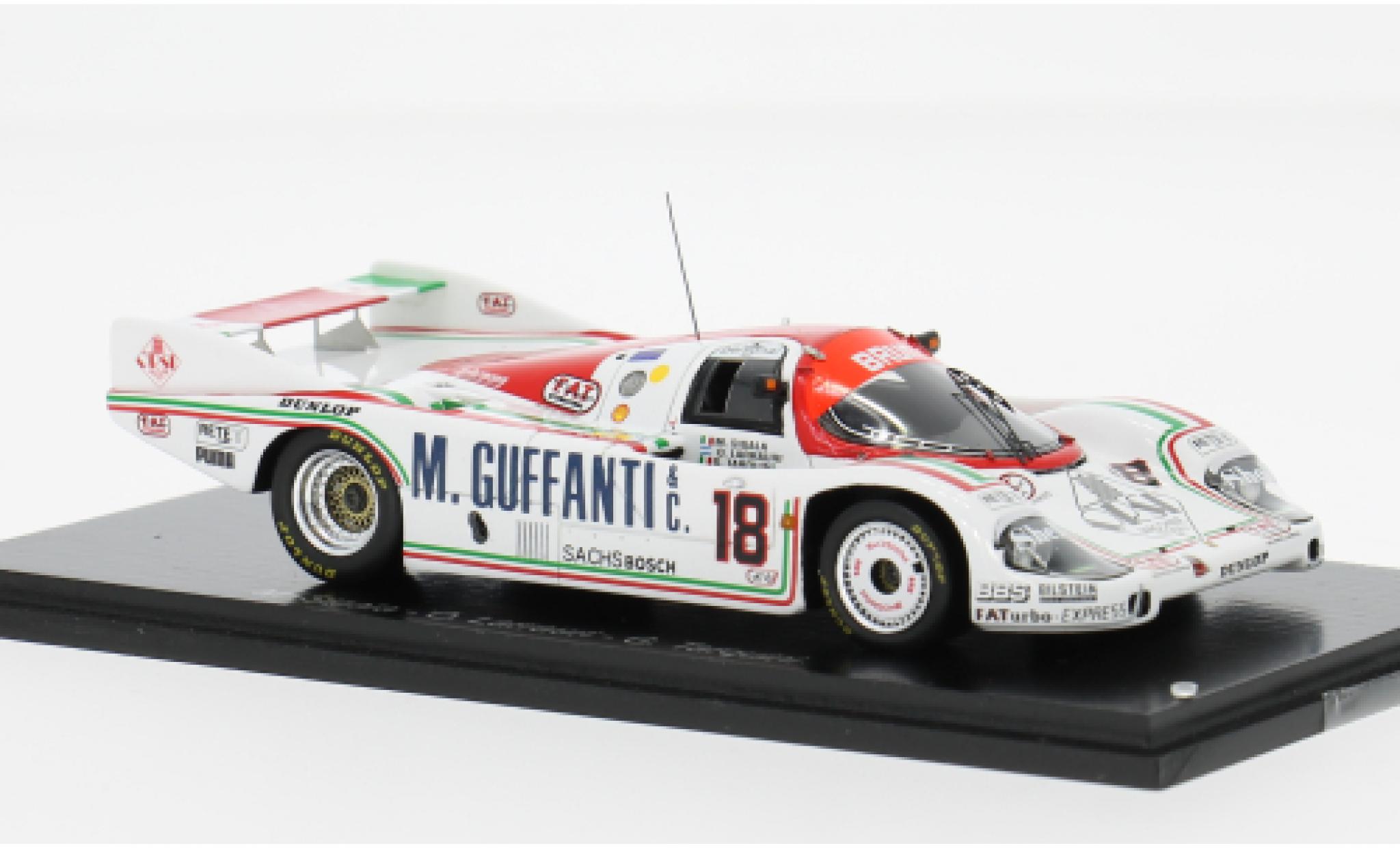 Porsche 956 1985 1/43 Spark 24h Le Mans #18 M.Sigala/O.Larrauri 1:43 modellino in miniatura