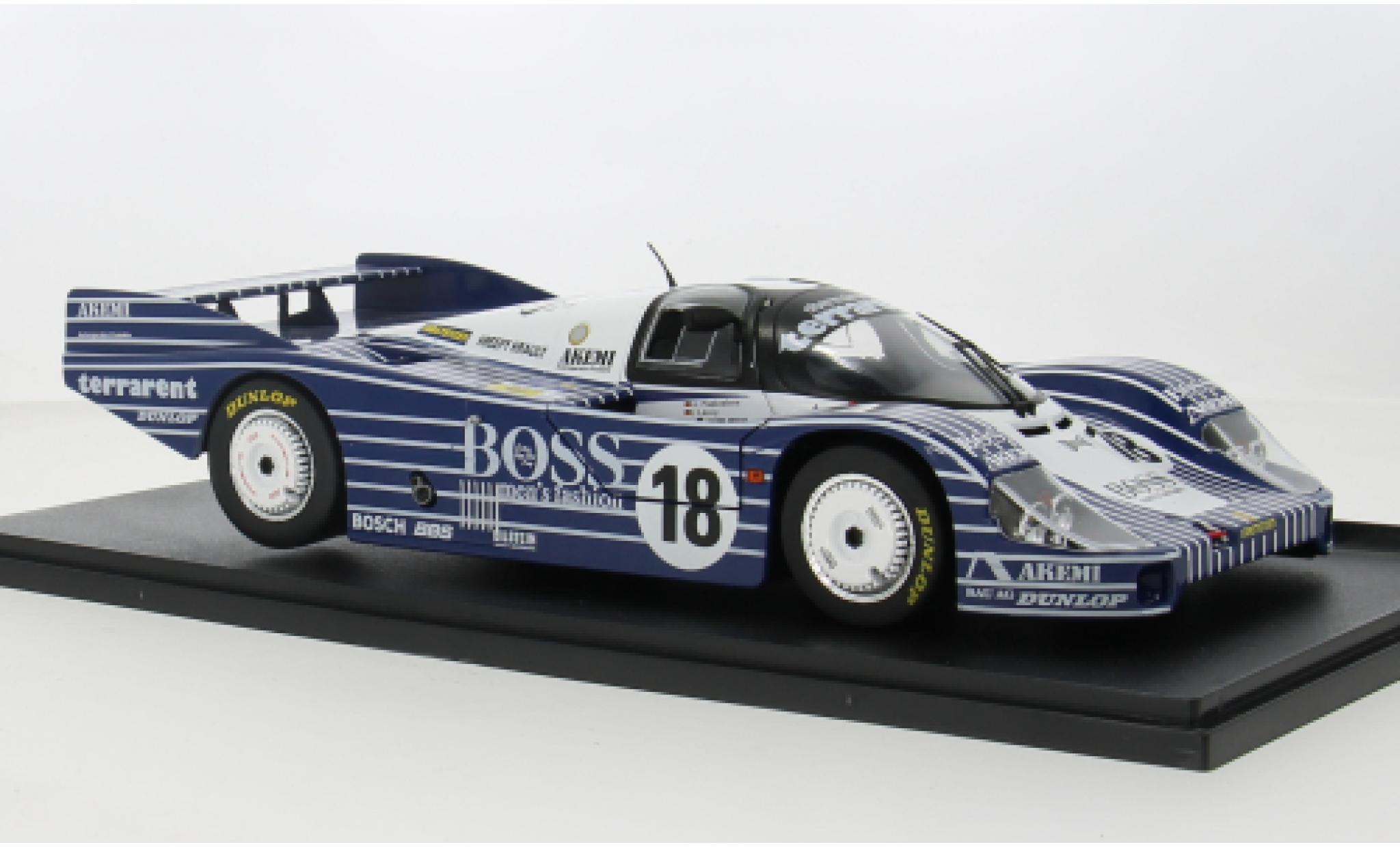 Porsche 956 1/18 Solido LH #18 1:18 modellino in miniatura