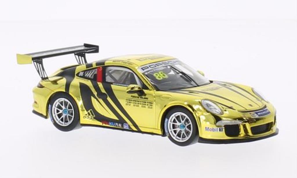 Porsche 991 GT3 Cup 1/43 Spark GT3 Cup No.86 PCCA 2014 modellino in miniatura