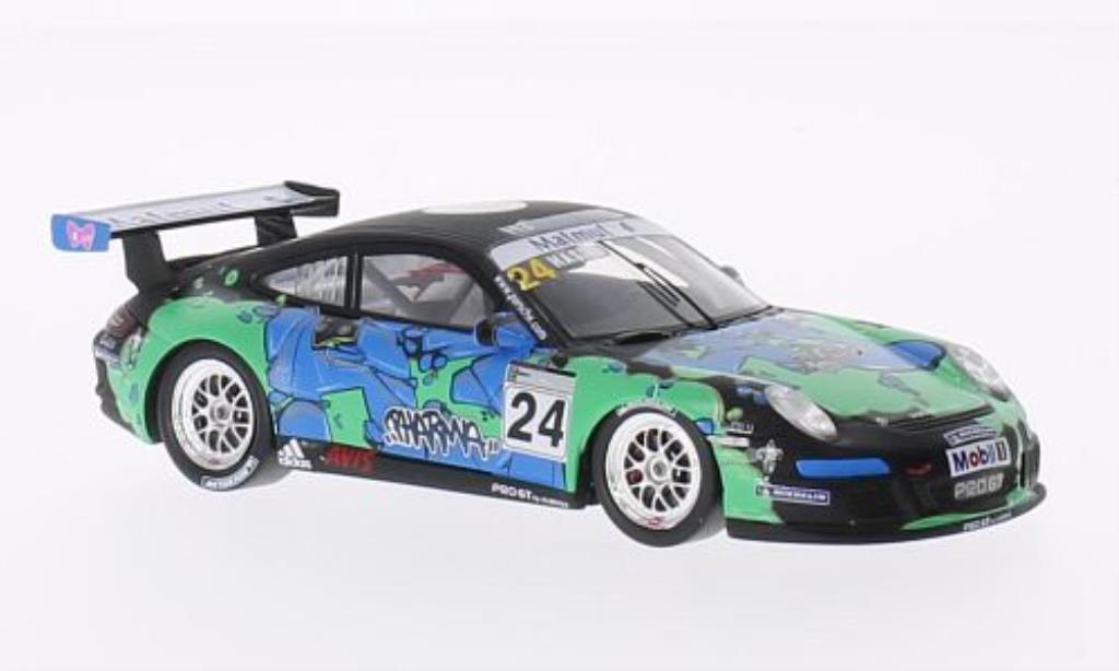 Porsche 997 GT3 CUP 1/43 Spark GT3 Cup No.24 Carrera Cup 2010 modellino in miniatura