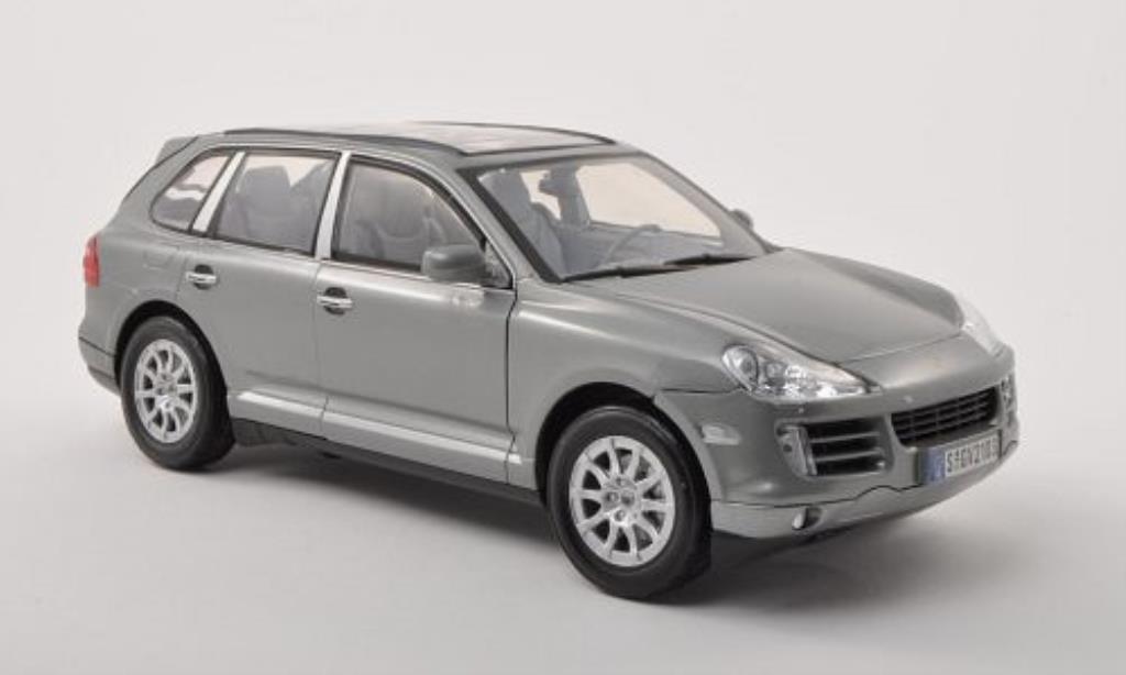 Porsche Cayenne 1/18 Motormax (9PA) grigio 2008 modellino in miniatura