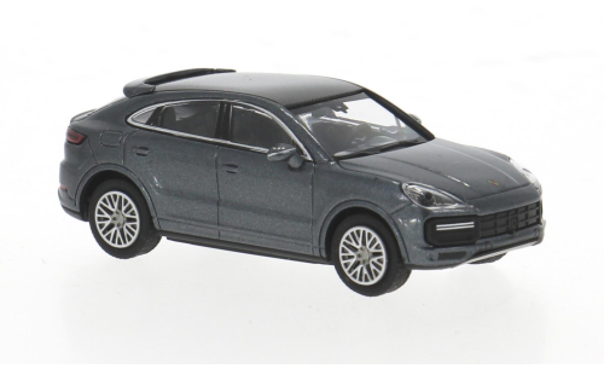 Porsche Cayenne Minichamps Coupe grau 1:87 modellino in miniatura