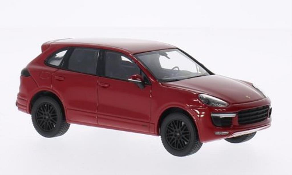 Porsche Cayenne GTS 1/43 Minichamps GTS rosso 2014 modellino in miniatura