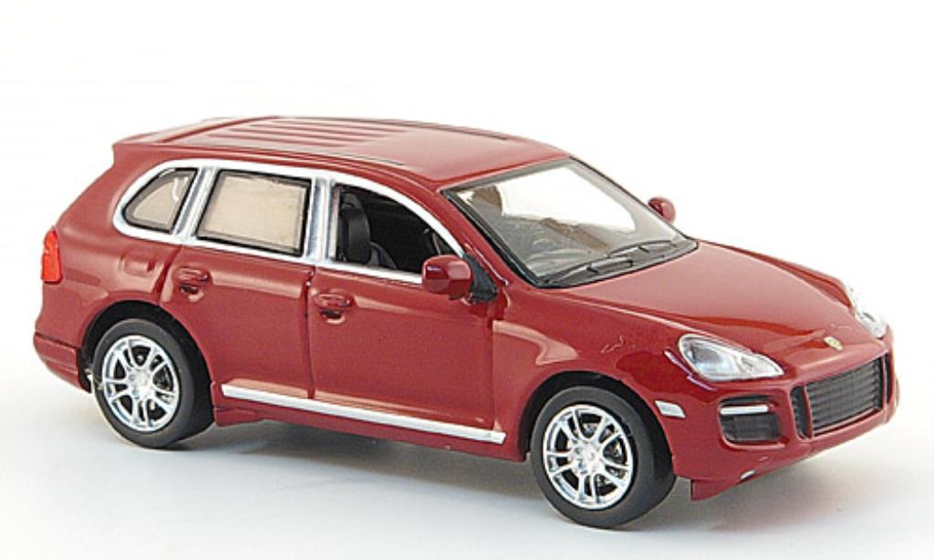 Porsche Cayenne GTS 1/64 Minichamps GTS rosso 2007 modellino in miniatura