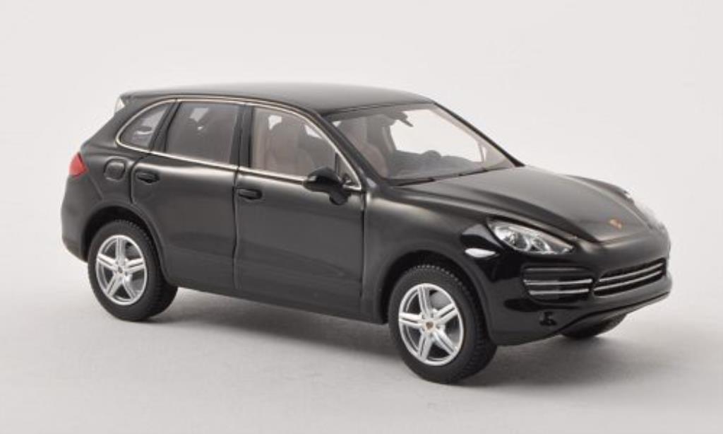 Porsche Cayenne 1/43 Minichamps Platinum Edition (92A) nero modellino in miniatura