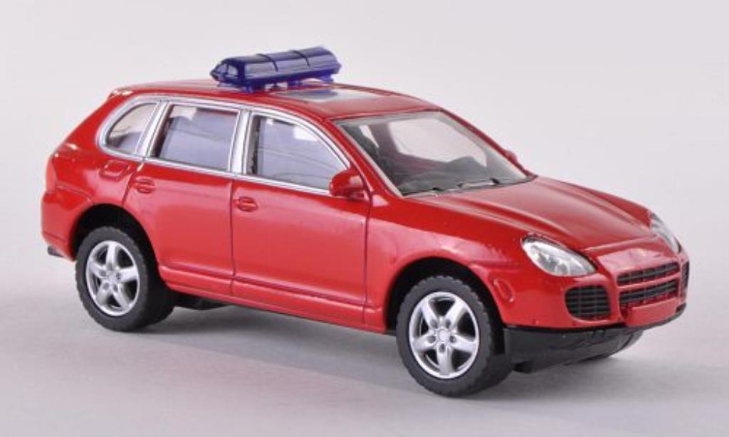 Porsche Cayenne Turbo 1/43 Norev Turbo Feuerwehr modellino in miniatura