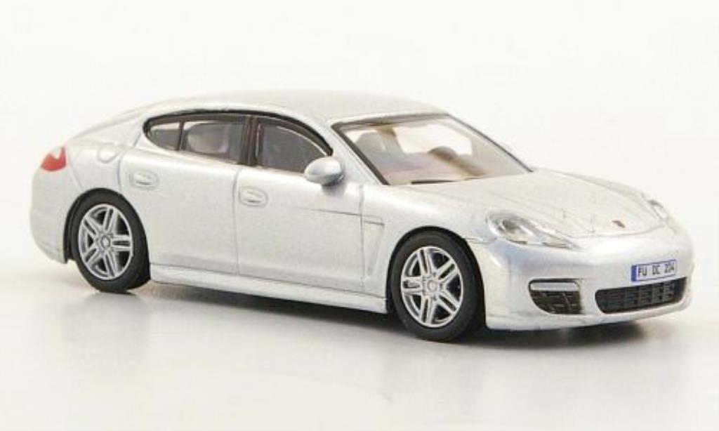 Porsche Panamera 1/87 Schuco grigio modellino in miniatura