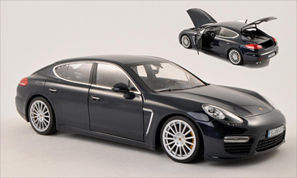 Porsche Panamera Turbo S 1/18 Minichamps Turbo S metallico blu modellino in miniatura