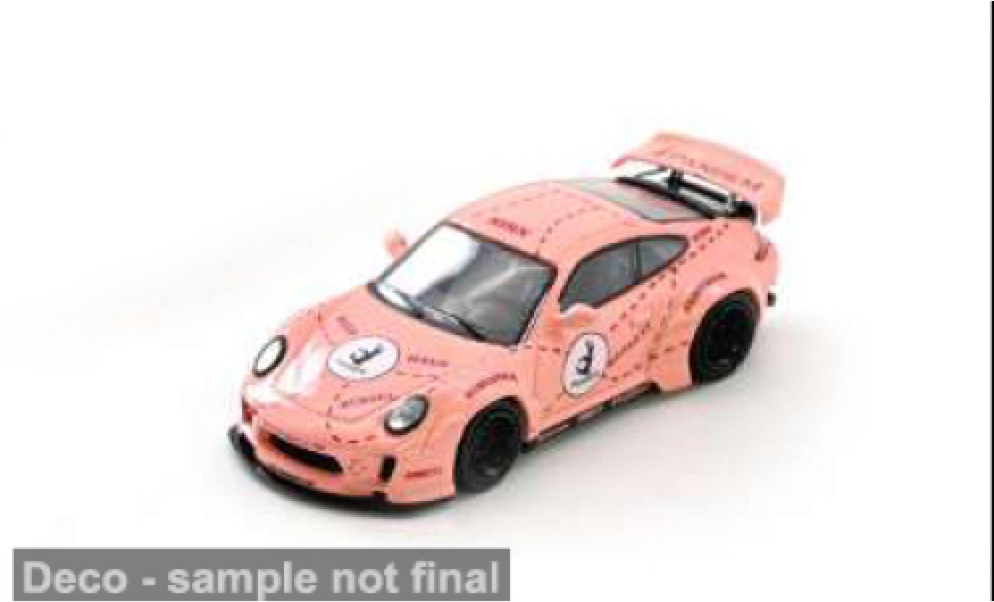 Porsche 997 1/64 INNO64 Pandem pink Pink Pig 1:64 modellini auto