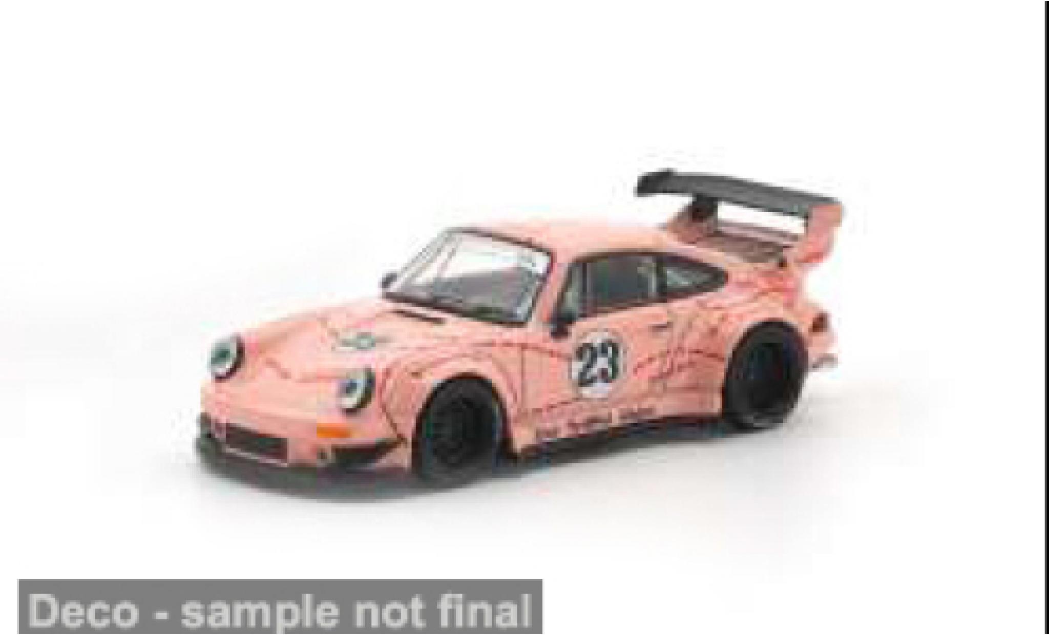 Porsche 930 RWB 1/64 Pop Race pink Pink Pig 1:64 modellini auto