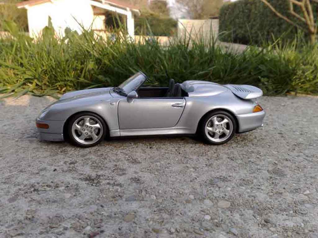 Porsche 993 Turbo 1/18 Ut Models Speedster biturbo jurinek tuning modellino in miniatura