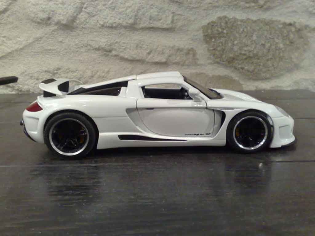 Gemballa Mirage GT 1/18 Maisto GT mirage bianco tuning modellino in miniatura