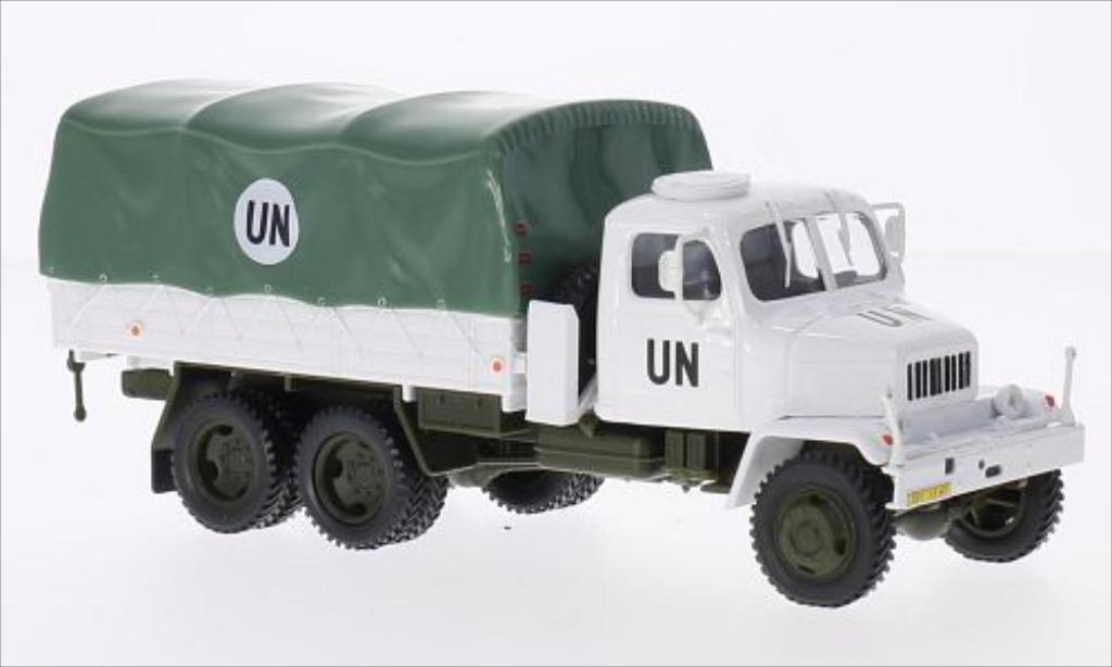 Praga V3S 1/43 Abrex Pritsche UN bianco/grun modellino in miniatura