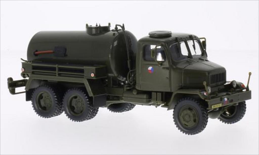 Praga V3S 1/43 Abrex Tank Fekalni vuz (Cesspit Emptier) tschechische Armee matt-grun modellino in miniatura