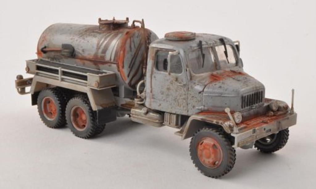 Praga V3S 1/43 Abrex Tank grigio mit Rost- und Betriebsspuren modellino in miniatura