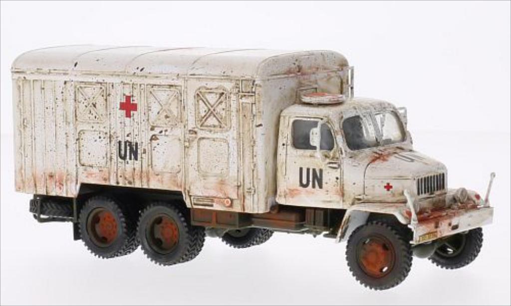 Praga V3S 1/43 Abrex bianco UN (Skrinovy vuz) modellino in miniatura