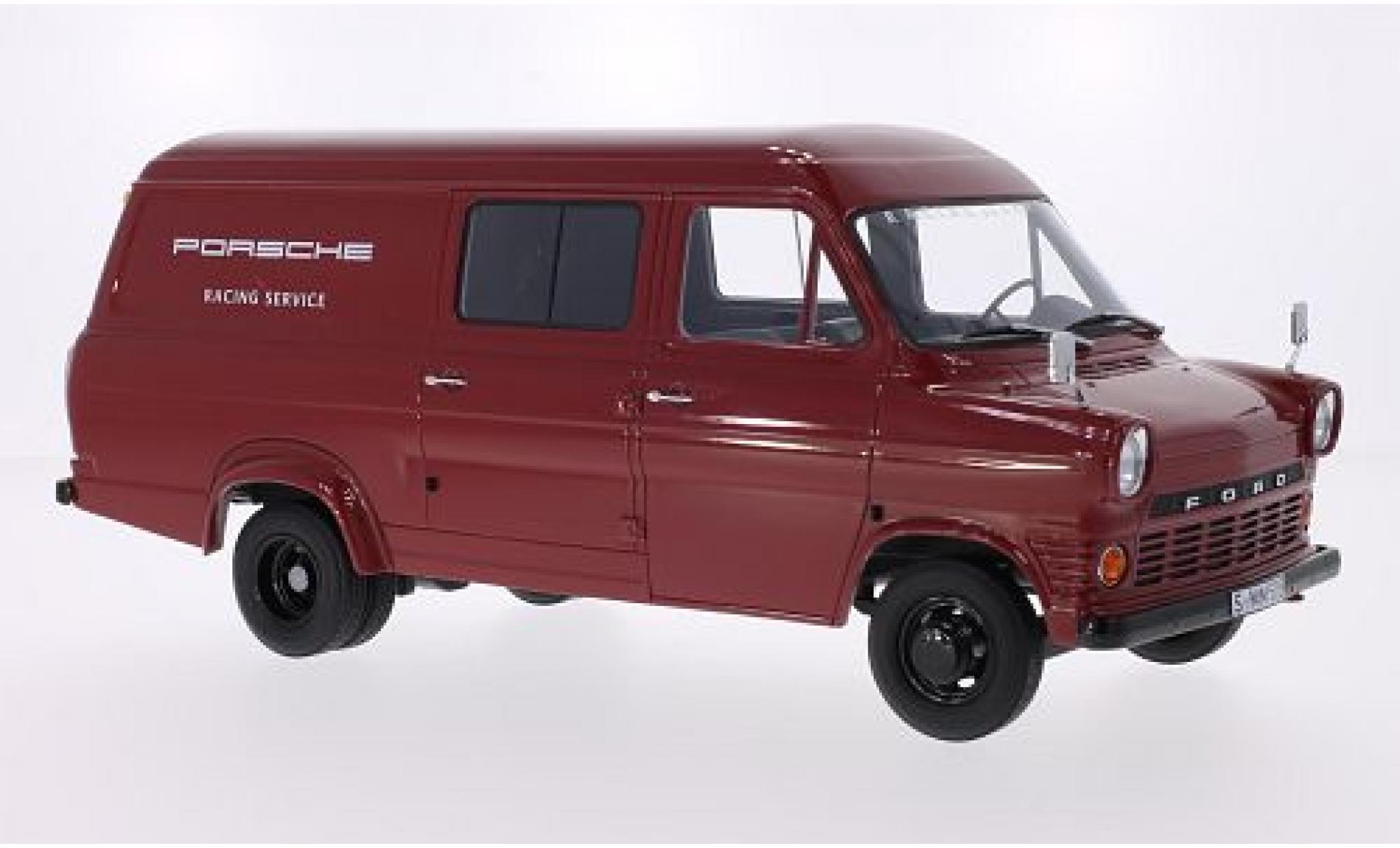 Ford Transit 1/18 Premium ClassiXXs MKI Kasten Porsche Racing Service 1965 modellino in miniatura